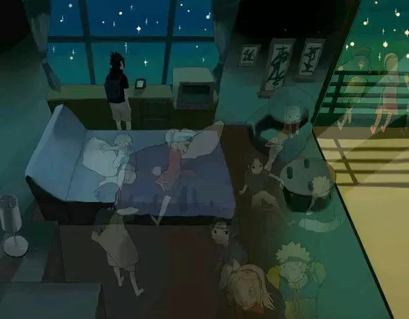 火影忍者:鳴佐小時候的家境對比,這差距簡直一個天上一個地下!