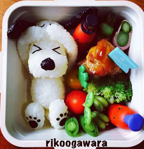 日本媽媽「每一道料理都是史努比」超狂,裹上「豆皮棉被」秒變豆皮壽司...小孩天天搶吃飯!