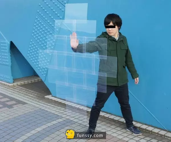 中二病末期了!這位日本網友用低成本材料「打造出動漫才會看到的防護罩」