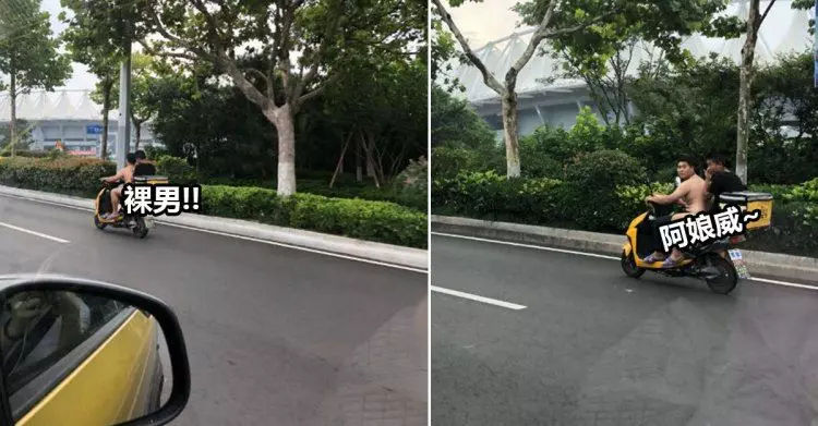 馬路驚見裸男騎車!他怒氣全up上前急教訓…「對不起打擾了」 網朝聖推