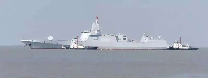 055大驅海試照片傳遍世界!外國網友反應不一,日本人發出一聲慘呼!