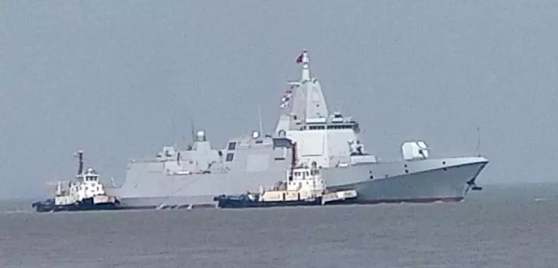 055大驅海試照片傳遍世界!外國網友反應不一,日本人發出一聲慘呼!