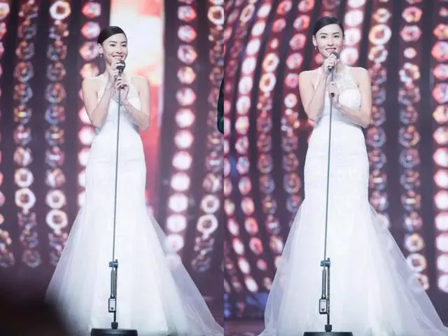 張柏芝時隔12年再次穿上婚紗,看到站在身邊的人,網友都不淡定了!