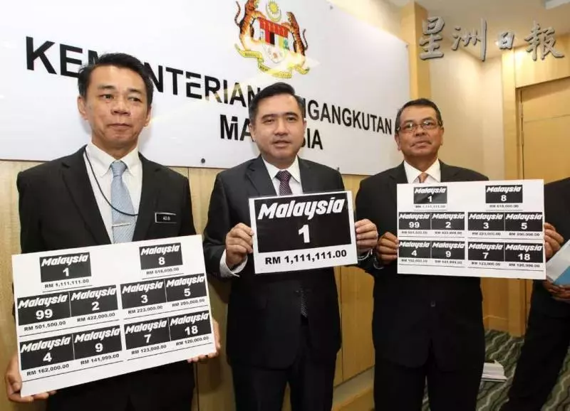 陸兆福:"MALAYSIA1"賣出天價,但人們卻搶著買另一個號碼!
