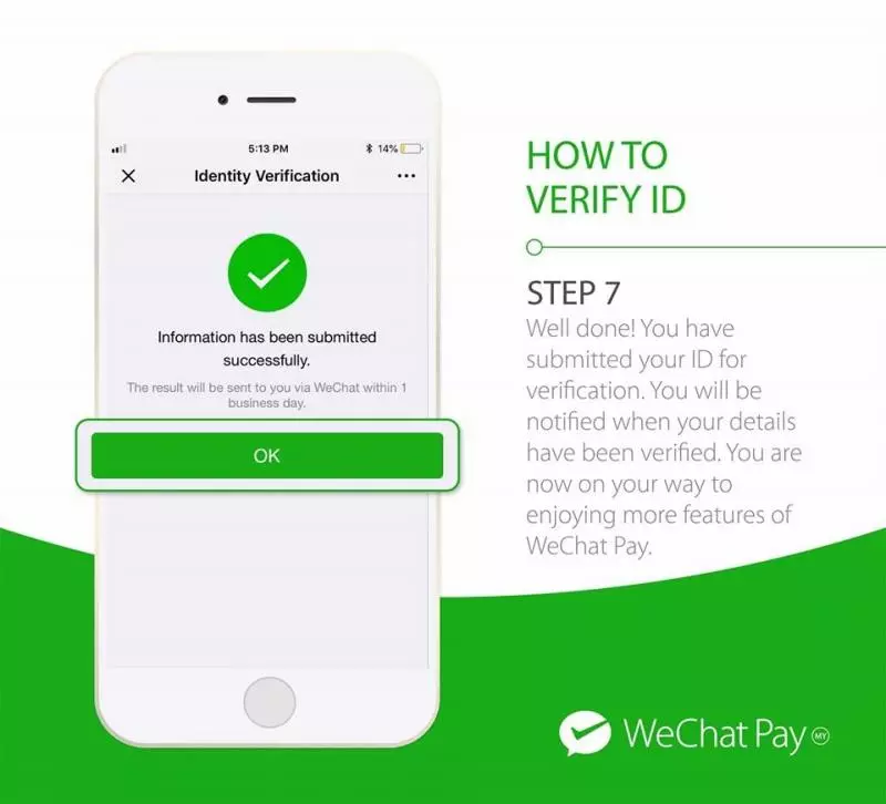 這裡教你大馬WeChat Pay身份認證方法!認證後才能享有更多功能!