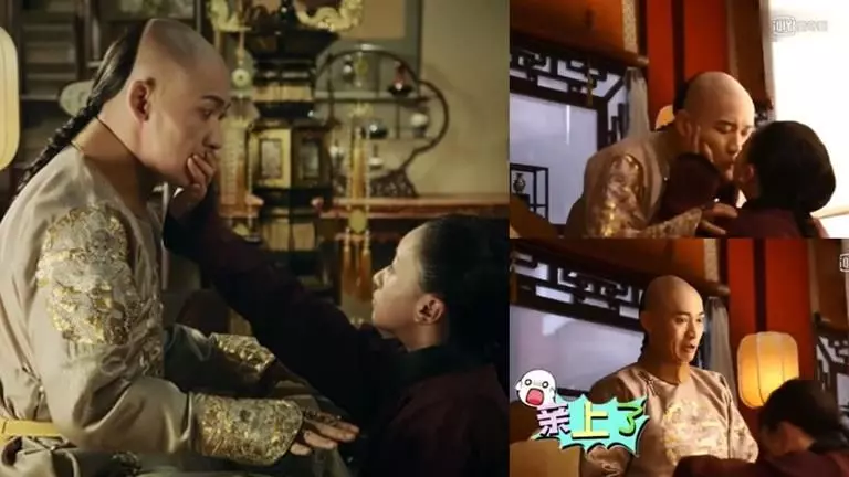 【《延禧攻略》超甜NG畫面曝光!】聶遠「判斷錯誤」下秒直接親上吳謹言的嘴!網友:皇上你是故意的吧?