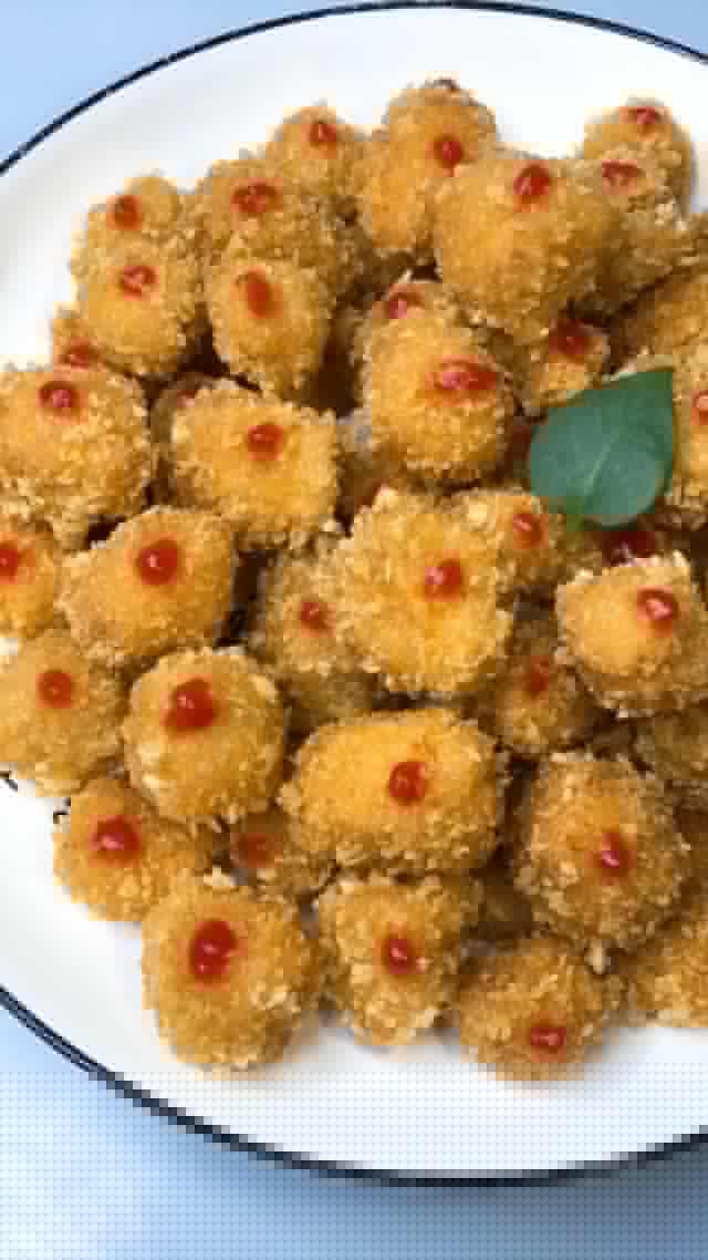 香酥雞米花,做法簡單口感香脆誘人,特別香上桌就秒光