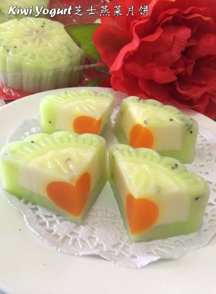 小孩的最愛❤中秋來了,教你在家自製『夢幻粉色Yogurt燕菜月餅』,吃再多都不會膩!【內附完整食譜】