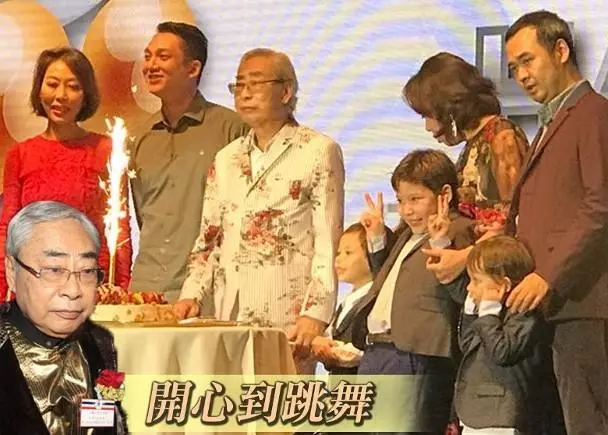 一生風流!曾與小51歲女明星傳出戀情,迎來82歲生日三代幸福同堂