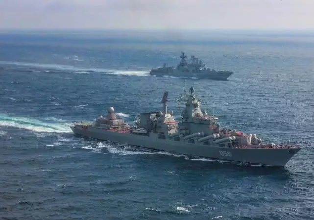 兩天內開火!大國三大艦隊戰艦到位,警告美軍艦立刻離開