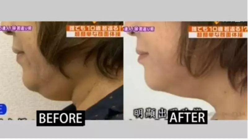 脖子都被雙下巴擋住了?日本超神奇「瘦下巴」動作!就連明星也親自示範