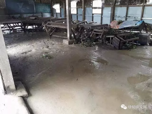 1人死亡,6人失蹤,至少6萬人受災!緬甸水閘斷裂,多個村莊被淹