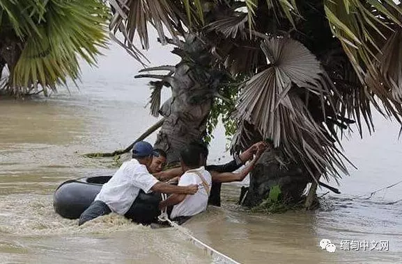1人死亡,6人失蹤,至少6萬人受災!緬甸水閘斷裂,多個村莊被淹