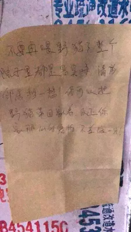 「要餵流浪貓就帶回家餵,反正你家也不差這一隻!」