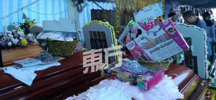 【祖孫4人被燒死】林瑞木明送至親最後一程 送亡妻紙軋車、送孩子快餐