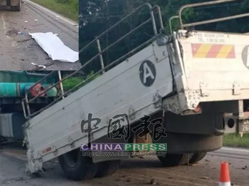 2羅釐相撞巫裔司機遭拋飛慘死