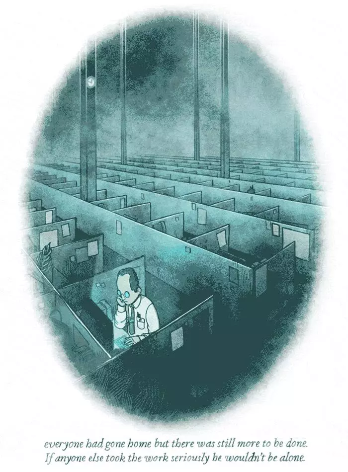 插畫家創作出讓你體會「一個人的恐怖」的插畫!