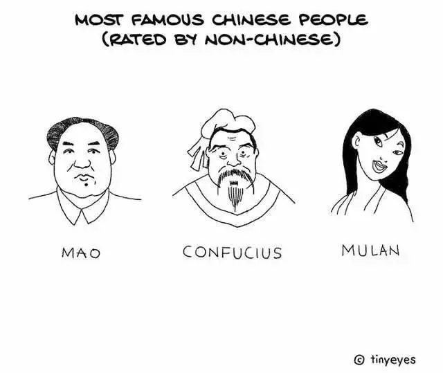 她畫出中國人跟歐美人對比 不分中外一律大叫:太神準
