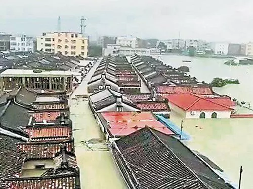 廣東暴雨 123萬人受災7死 潮州汕頭重災區積水2公尺