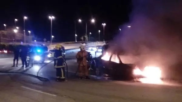 雲頂高原途中驚魂火燒車!