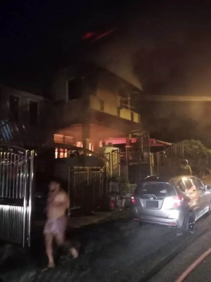 夫婦為逃離失火住宅 1人墜樓當場身亡