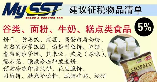 SST建議徵稅清單【出爐】哪些物品和服務被徵稅,你搞清楚了嗎