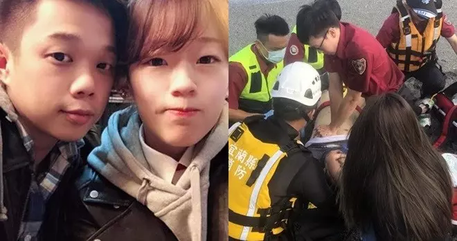 男下海救人喪命 女友泣:愛你一輩子 -