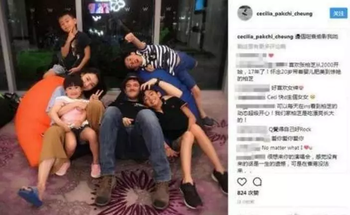 童言無忌!張柏芝的大兒子一不小心曝光了她的感情現狀!