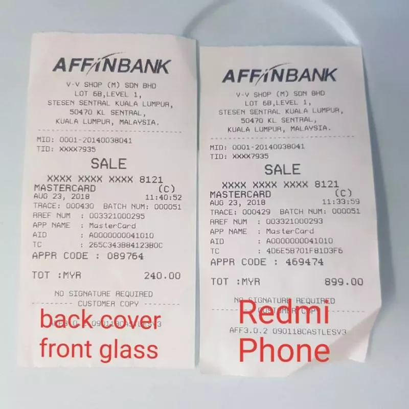 【原價的2倍!】臺灣遊客到KL Sentral這家黑店買手機,竟然被收RM394 服務費!