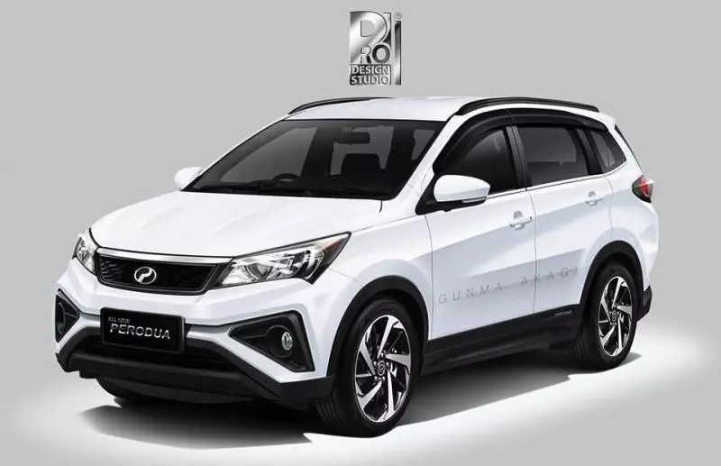 Perodua全新七人座SUV長這樣! 售價預計從RM69K起! 或將亮相 KLIMS 2018 !
