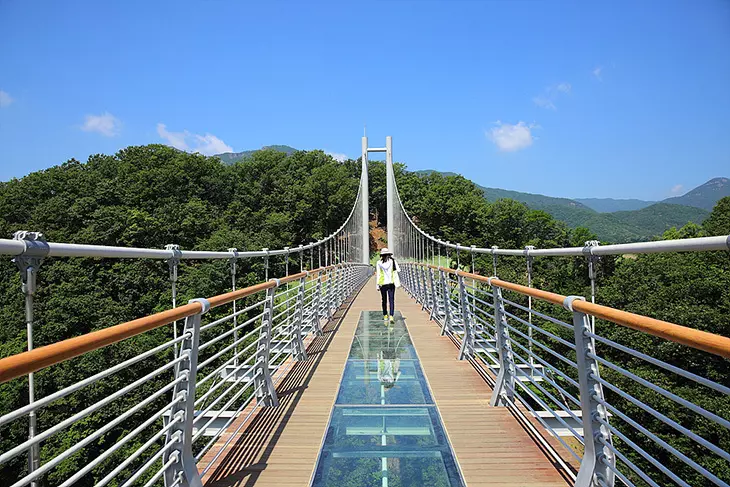 京畿道漂流一日游,游覽天空之橋
