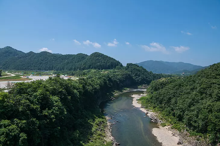 京畿道漂流一日游,游覽天空之橋