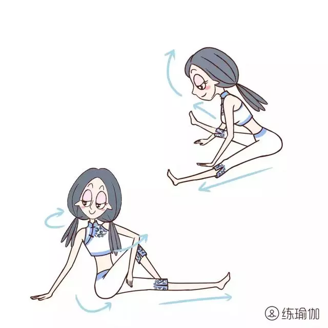  每天拉拉筋，瘦掉小肚子，越拉越漂亮，45歲變25歲