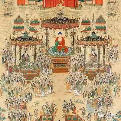 極樂世界莊嚴圖(太莊嚴了,能看到的都是有福之人)