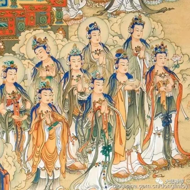 極樂世界莊嚴圖(太莊嚴了,能看到的都是有福之人)