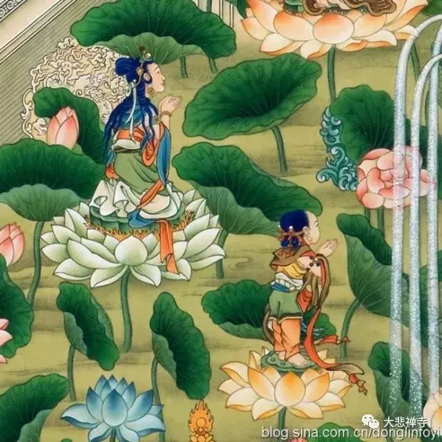 極樂世界莊嚴圖(太莊嚴了,能看到的都是有福之人)