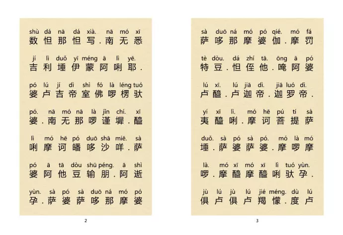 快速背誦大悲咒的訣竅