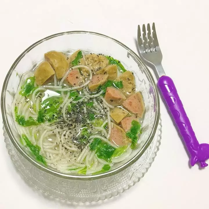 家常麵條做法,牛肉丸湯麵,簡單美味營養
