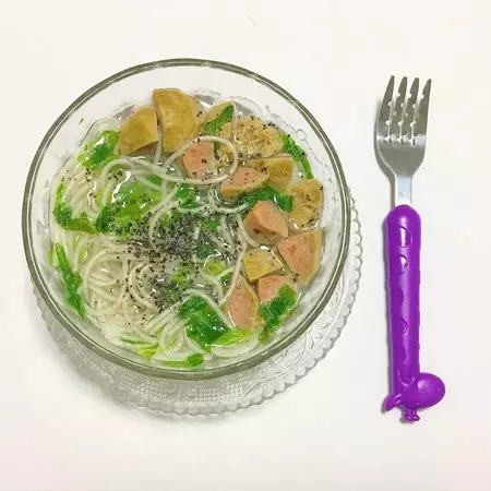 家常麵條做法,牛肉丸湯麵,簡單美味營養