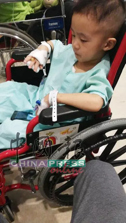 患罕見兒童血癌 小彬彬需10萬移植骨髓
