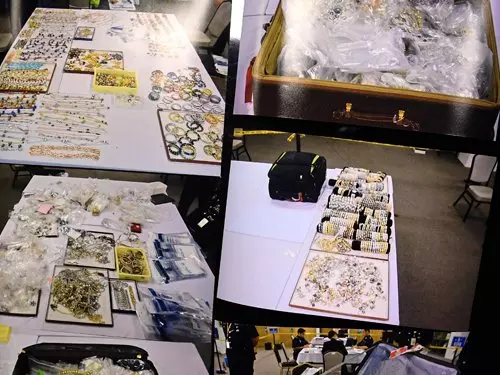 羅絲瑪44件珠寶 外交郵包或走私進我國
