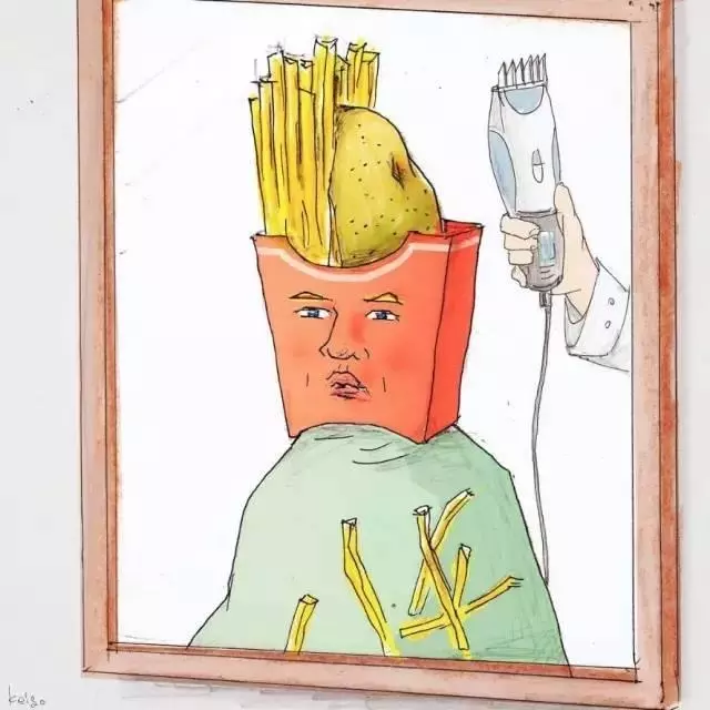 10張畫風超詭異的簡易插畫,只有「笑點奇怪的人」才看得懂!#5我明明沒舉手QQ.....