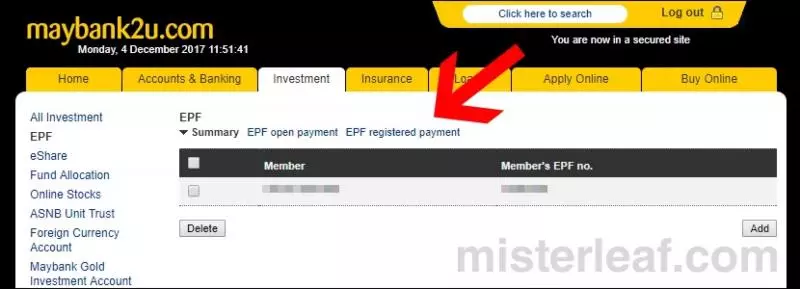自僱人士怎樣用 Maybank2u 繳付EPF?原來只需這5個簡單步驟而已!