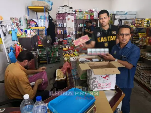 突擊賣私菸雜貨店 意外揪出2膽大包天巴國男
