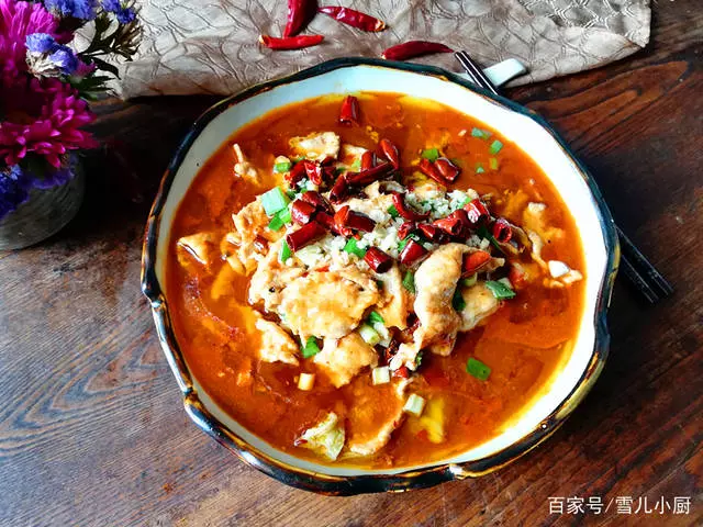 水煮肉片的家常做法,做法簡單,麻辣鮮香,最宜下飯!