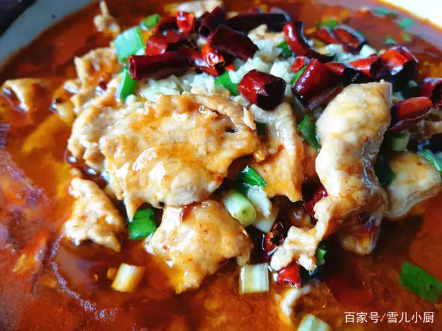 水煮肉片的家常做法,做法簡單,麻辣鮮香,最宜下飯!