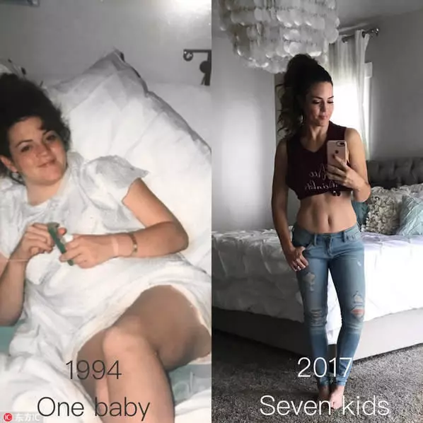出賣23歲 女兒…沒想到「媽媽 才是大亮點」!超逆天的極品身材…這是7個孩子的媽?