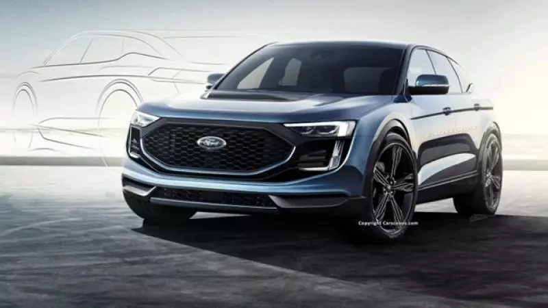 被迫改名的 Ford 全新電動 SUV,首張預告圖終於問世!