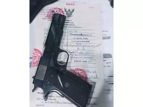 老實男槍殺女友 已遭警方扣押