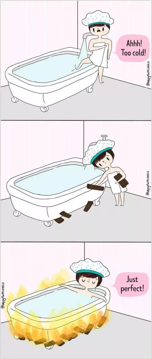 14個讓女生都大笑「根本是在畫我」的寫實插畫